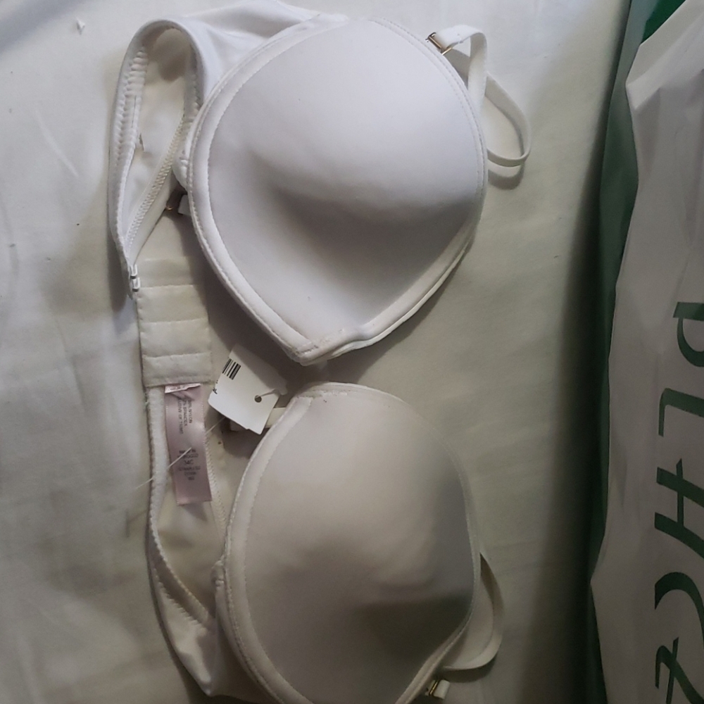 34C white bra
